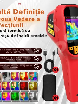 BSIDE HX1 - Termocamera Infraroșu 240x240px, USB, IP54