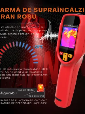 BSIDE HX1 - Termocamera Infraroșu 240x240px, USB, IP54