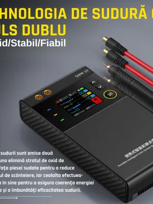 Aparat sudură puncte baterii 18650 FNIRSI SWM-10 1200A
