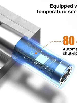 Boroscop Industrial Articulat 360° S10, Cameră 3.9mm, 2MP, Ecran IPS 5" Full HD