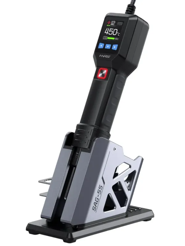 Produs Stație aer cald (pistol) FNIRSI SAG-55 550W PID | rework SMD Imagine