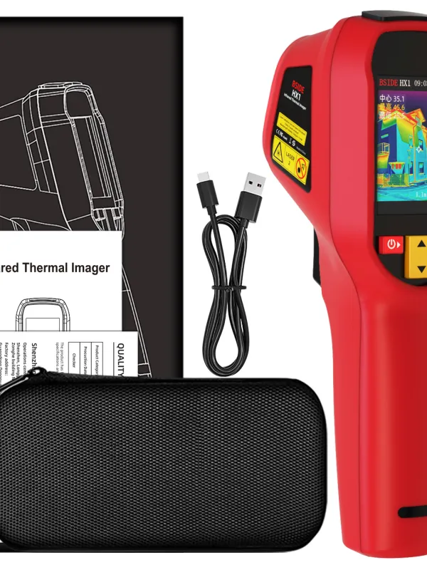 Produs BSIDE HX1 - Termocamera Infraroșu 240x240px, USB, IP54 Imagine